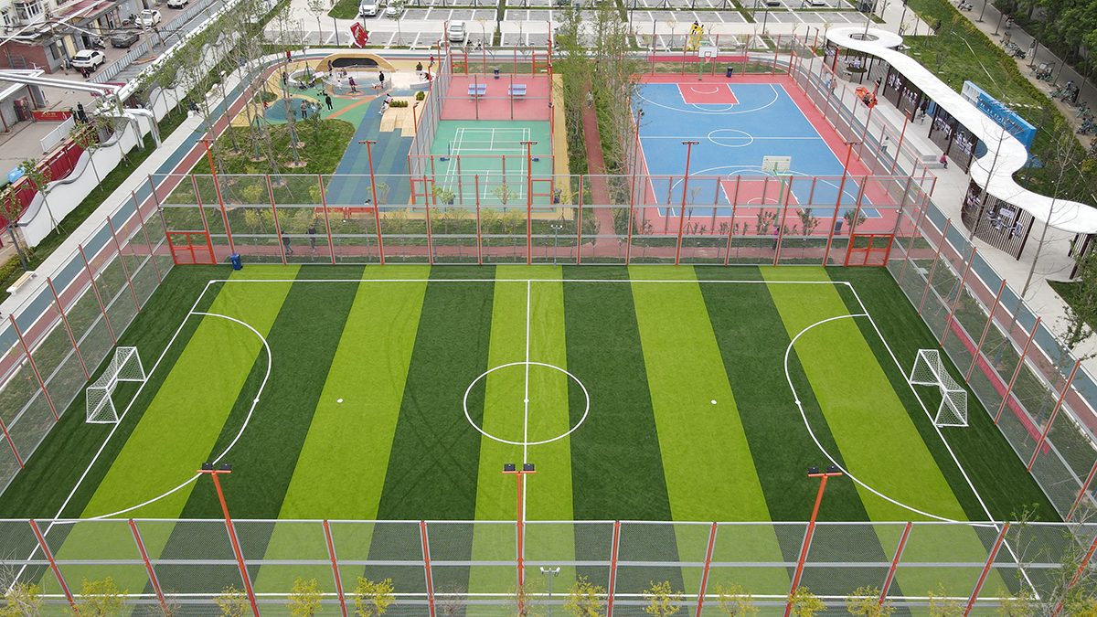 A New Sport Center Come into Use In Shijiazhuang