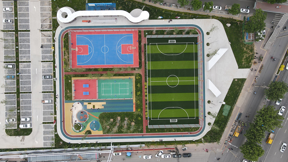 A New Sport Center Come into Use In Shijiazhuang